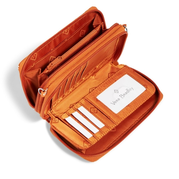 Texas Longhorns RFID All In One Crossbody NWT - Picture 2 of 8